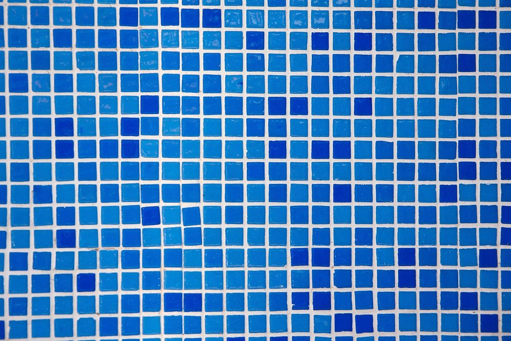 Free blue tile texture image, public domain CC0 photo.