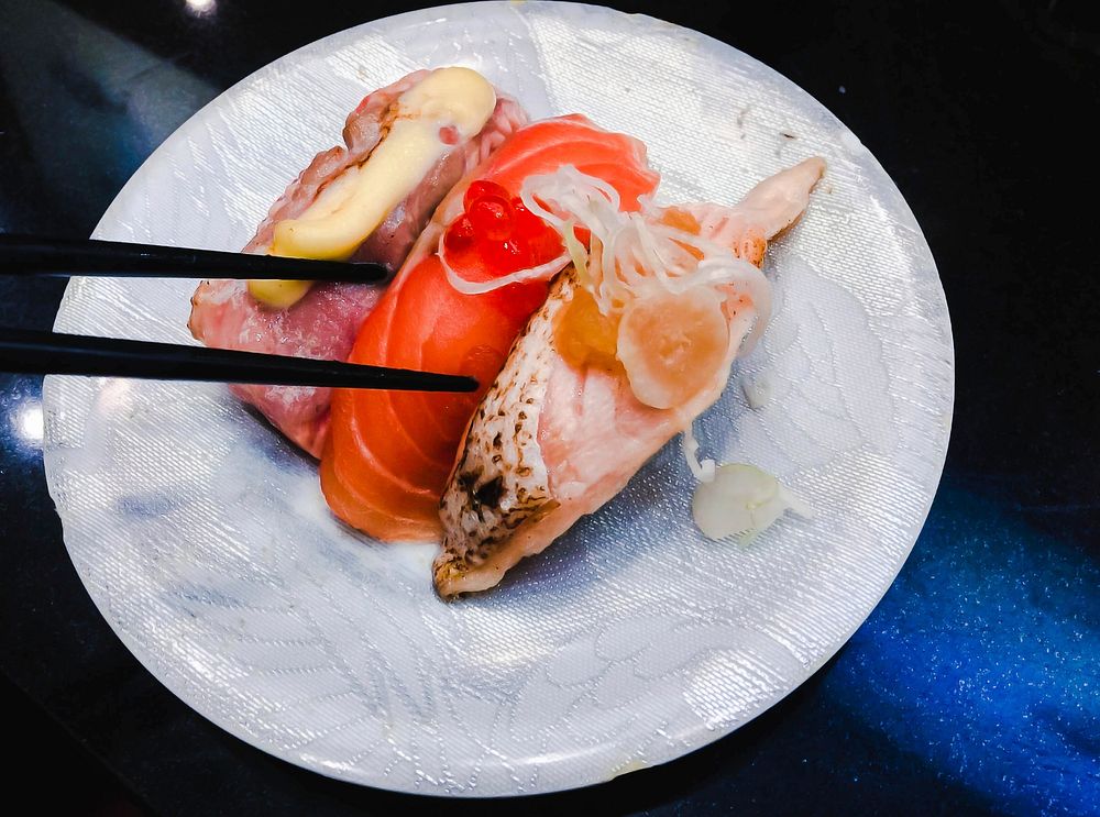 Free Japanese sushi image, public domain food CC0 photo.