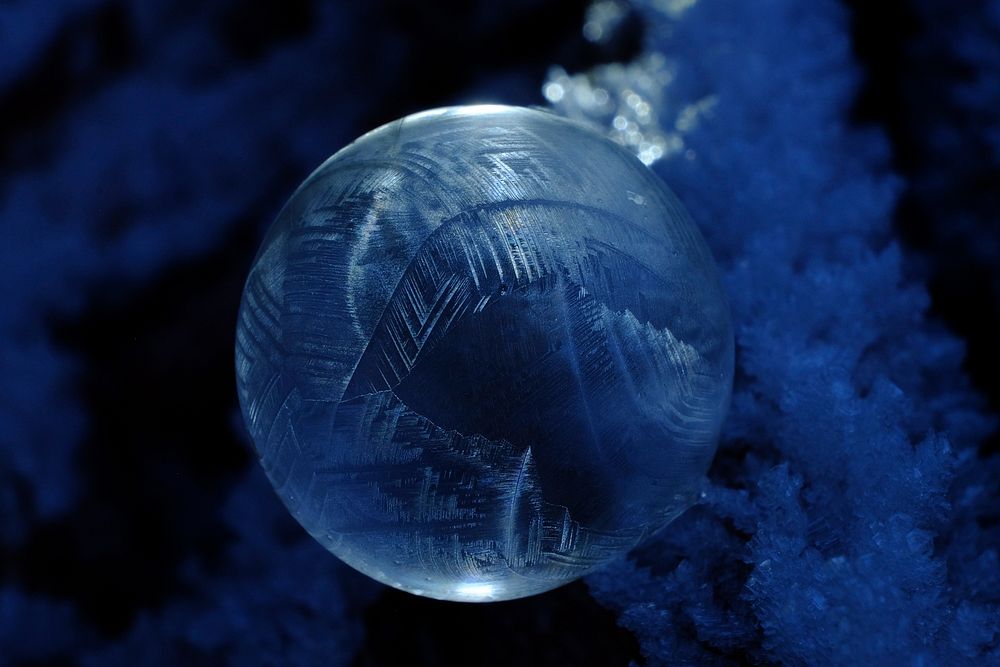 Free ice ball public domain CC0 photo.