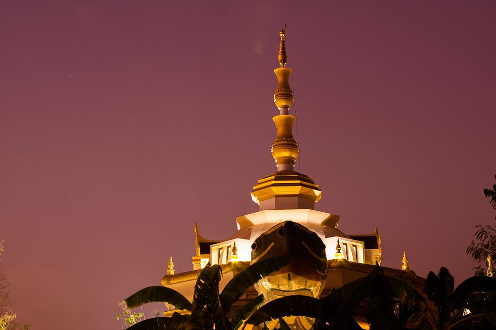 Free golden pagoda public domain CC0 photo.