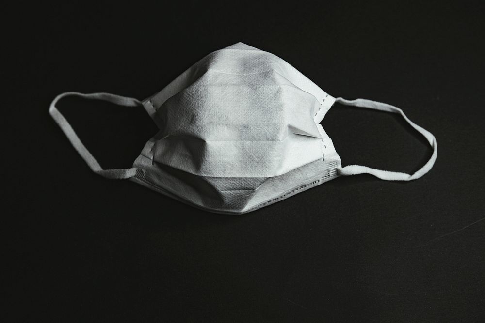 Surgical mask. Free public domain CC0 photo.