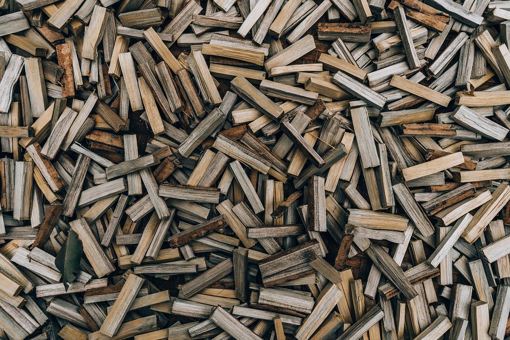 Free pile of wood chips image, public domain CC0 photo.