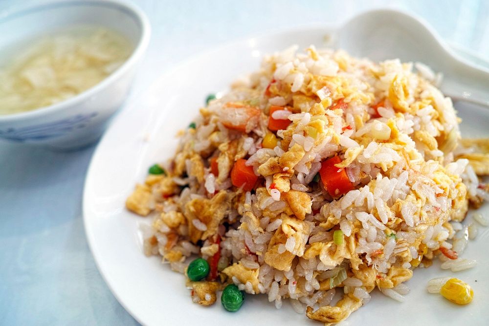 Free fried rice image, public domain food CC0 photo.