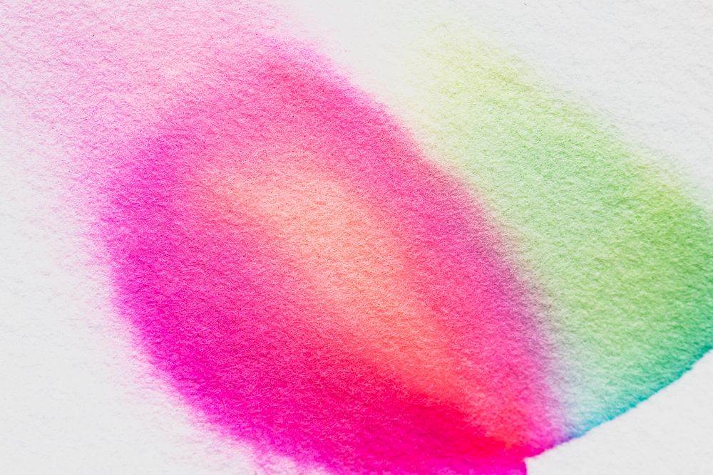 Aesthetic abstract chromatography background in pink colorful tone