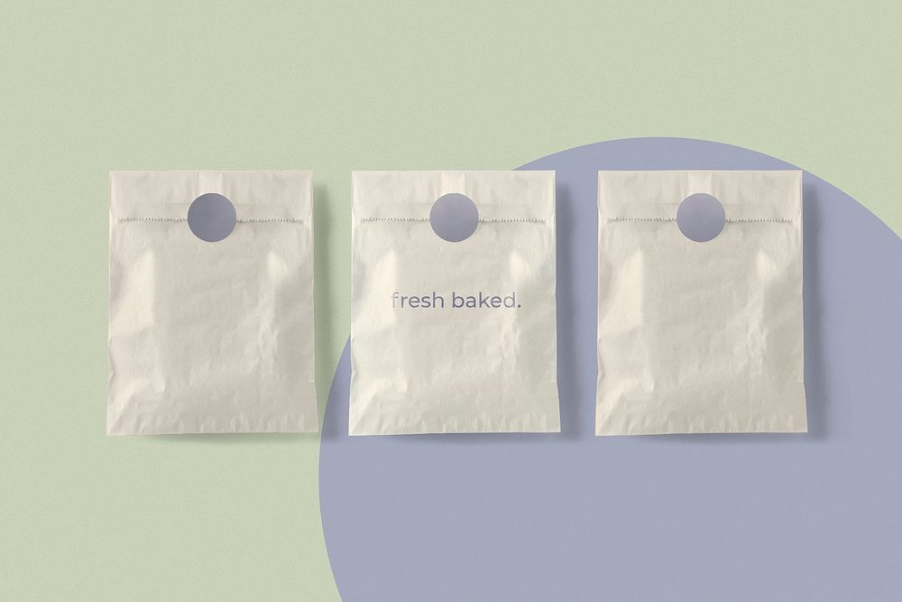 Bakery paper bag mockup psd | Premium PSD Mockup - rawpixel