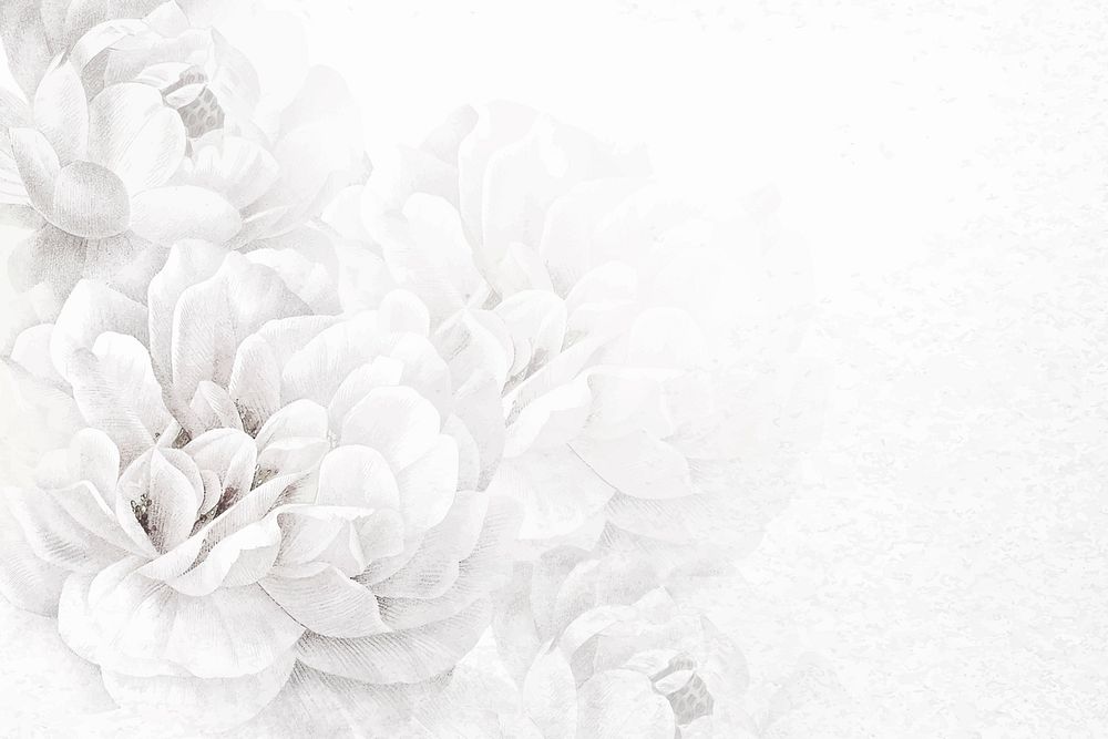 Premium AI Image  Full frame of black flowers background created