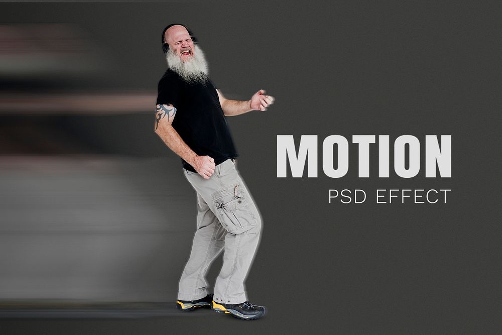 PSD effect, speed motion easy-to-use