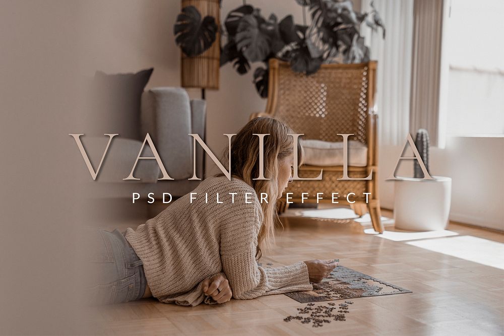 Vanilla lightroom preset filter effect, lifestyle blogger & influencer, warmth add on