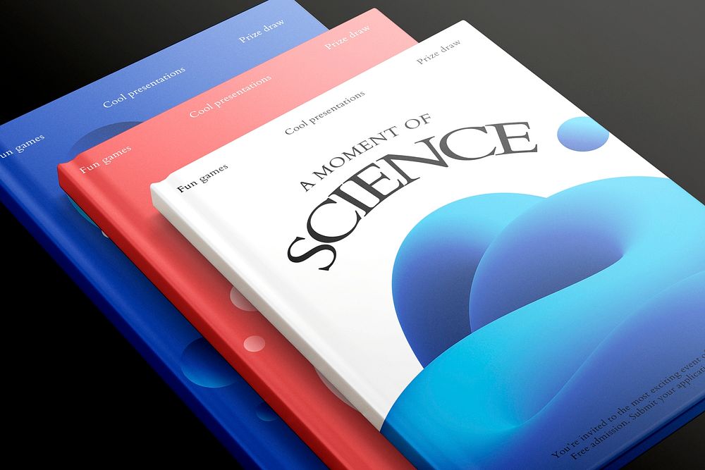 Books magazine mockup editable psd