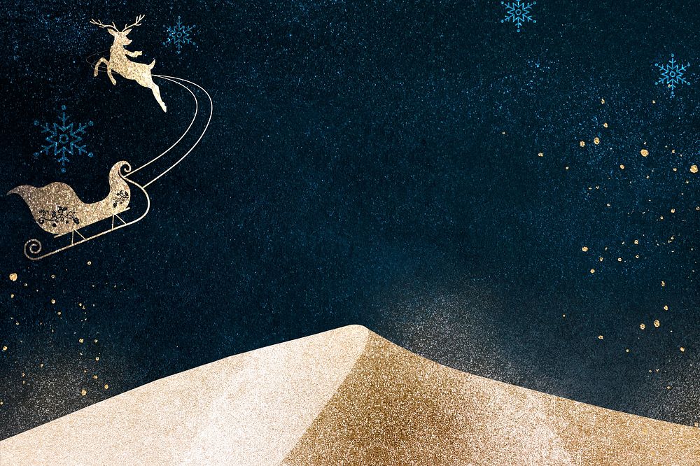 Christmas Eve background, festive winter holiday design