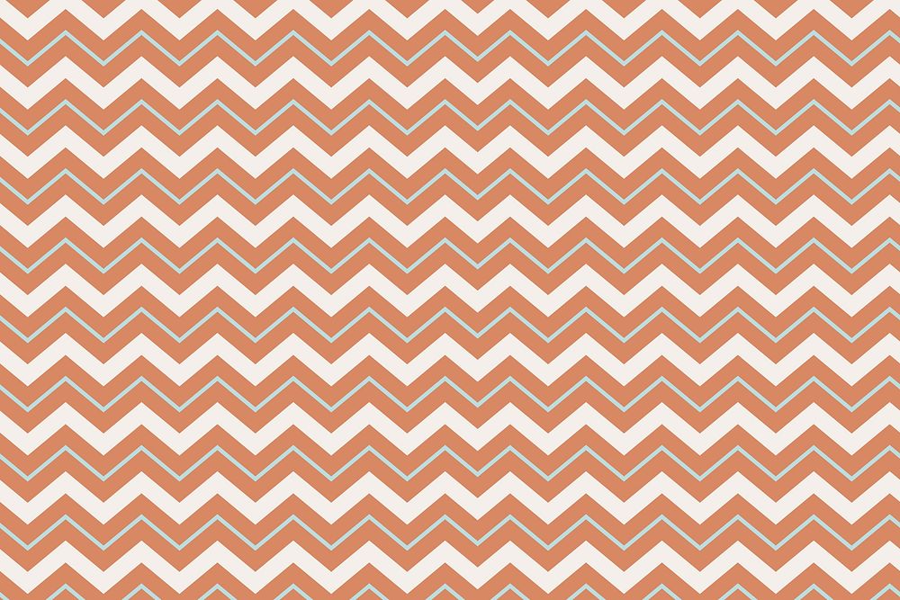 Zig-zag pattern background, orange tribal design