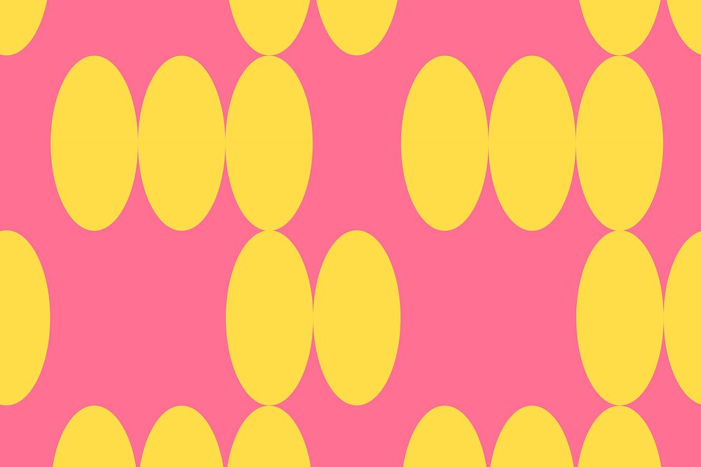 Pink retro pattern background, circle geometric