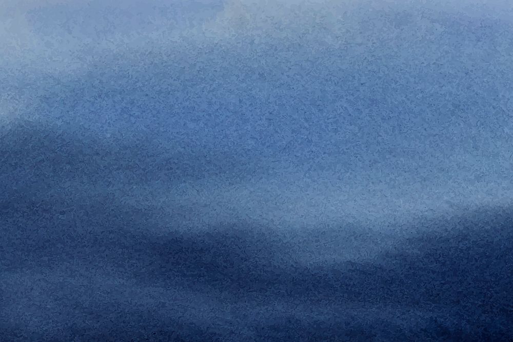 Blue watercolor background, simple design vector