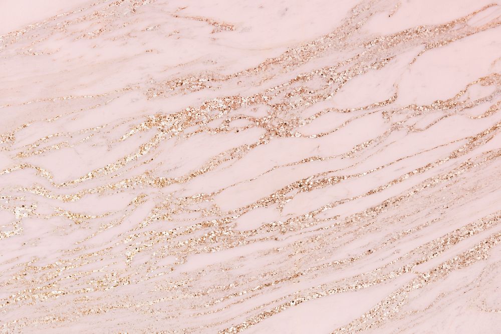 Luxury pink marble background, aesthetic gold glitter design
