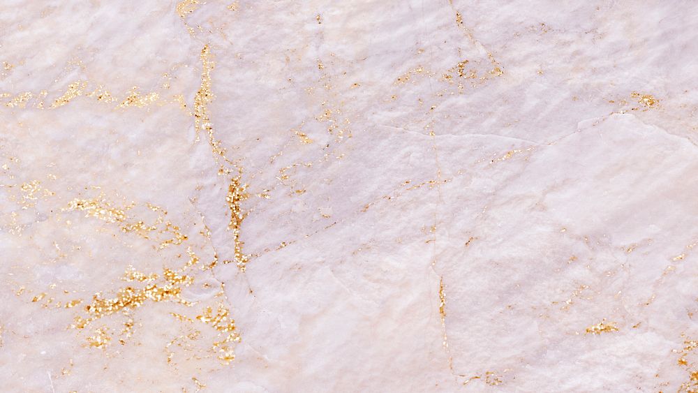 Luxury marble computer wallpaper, pink and glitter design