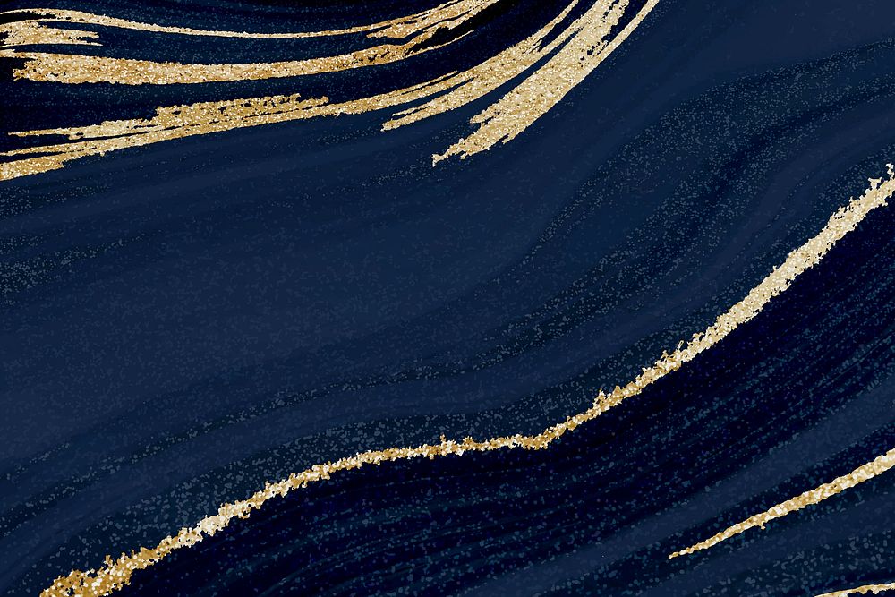 Dark blue glitter background, feminine texture vector