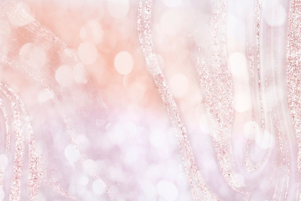 Aesthetic pink glitter background, feminine texture vector