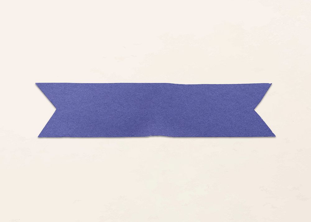 Ribbon banner sticker, paper craft design vector