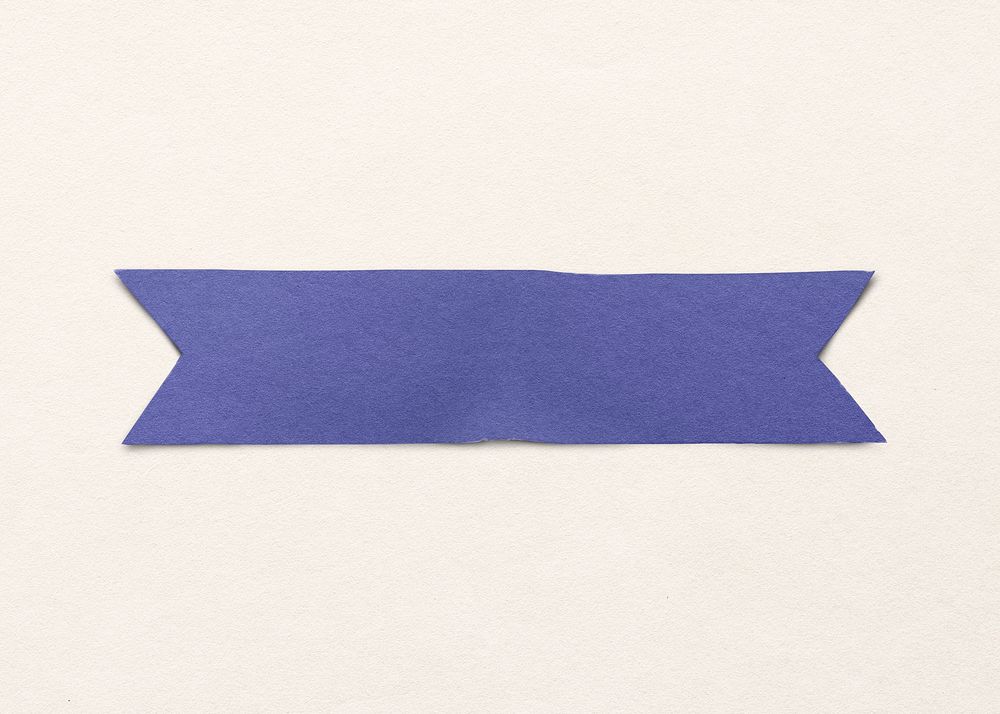 Festive aesthetic ribbon banner clipart, paper craft design