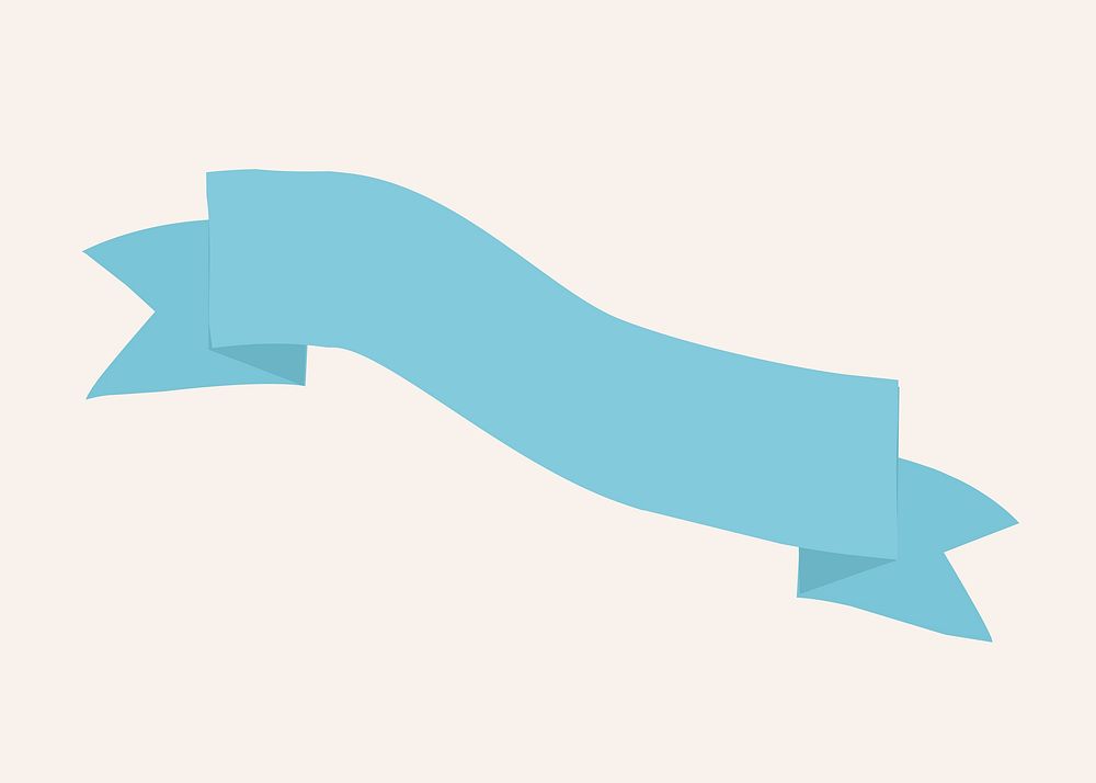 Ribbon banner sticker, party design | Premium Vector - rawpixel