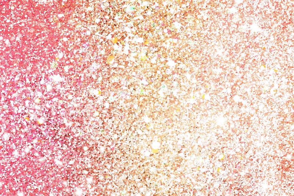 Golden pink glitter background, luxury design