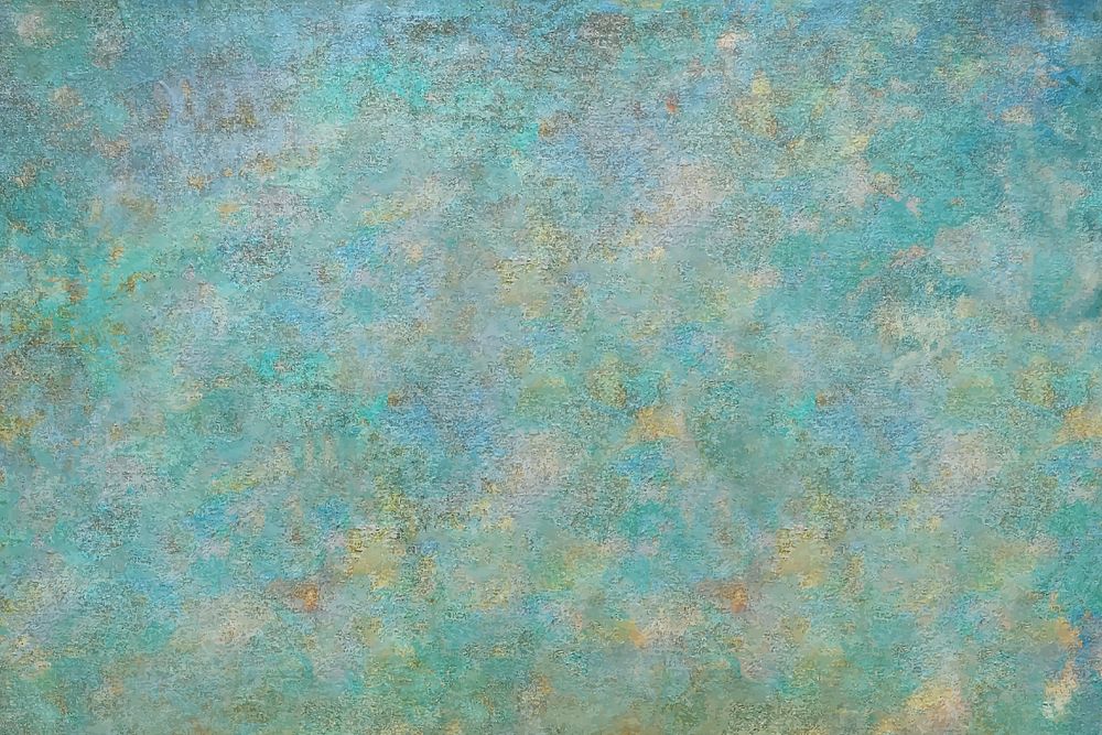 Blue grungy concrete wall background vector