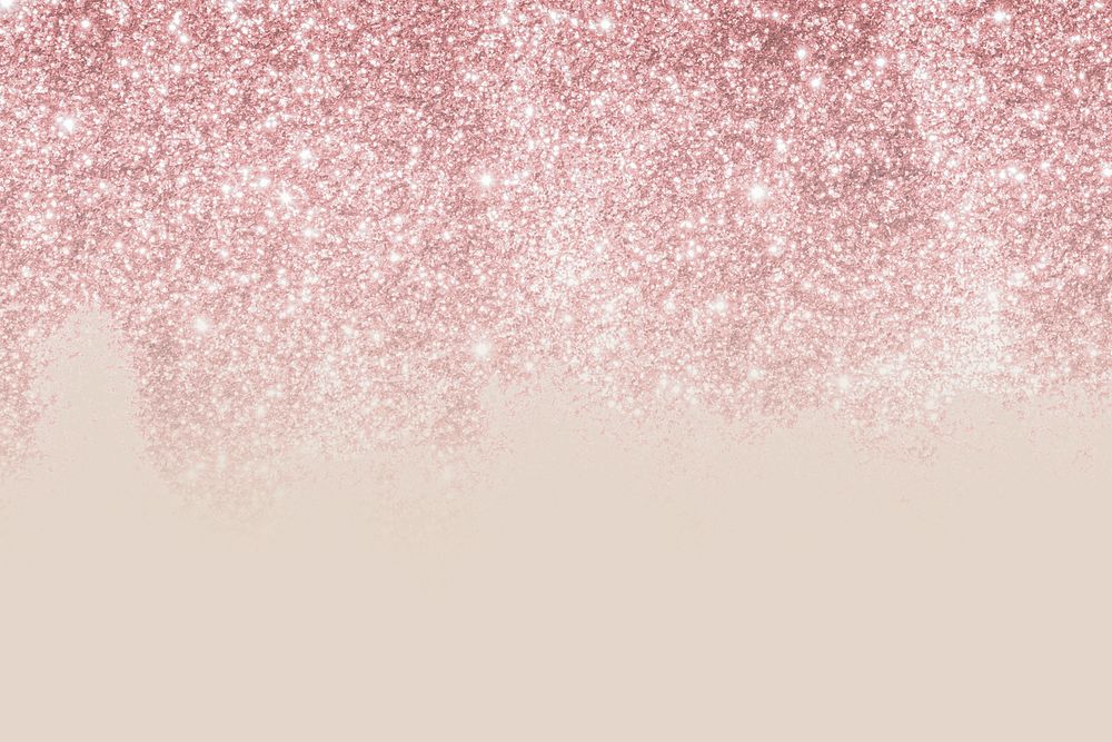 Beige and pink glittery pattern background