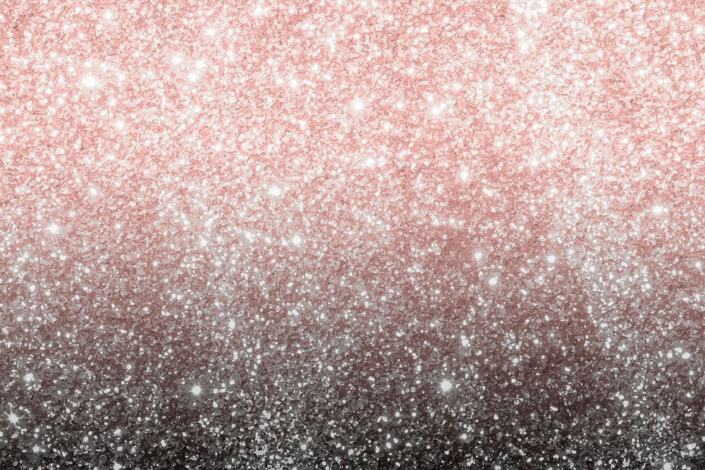 Black and pink glittery pattern background vector