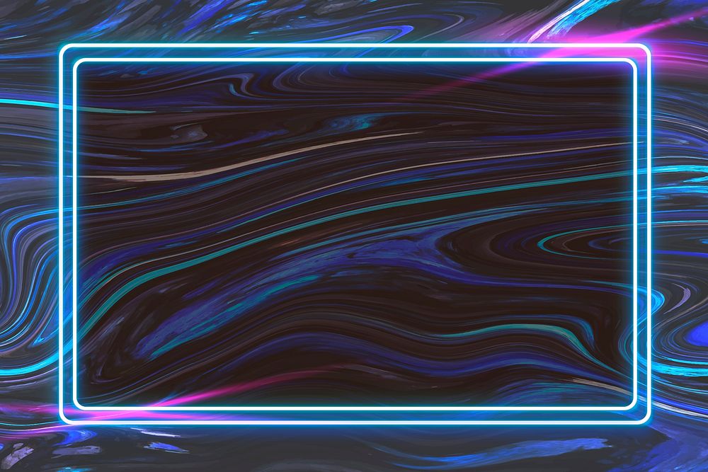 Rectangle frame on abstract background vector
