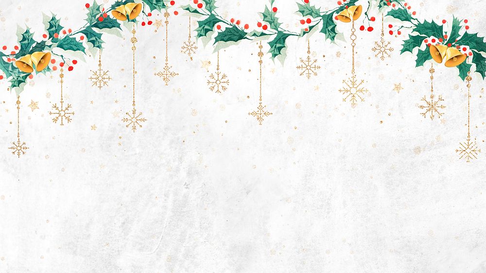 Blank festive Christmas frame background design