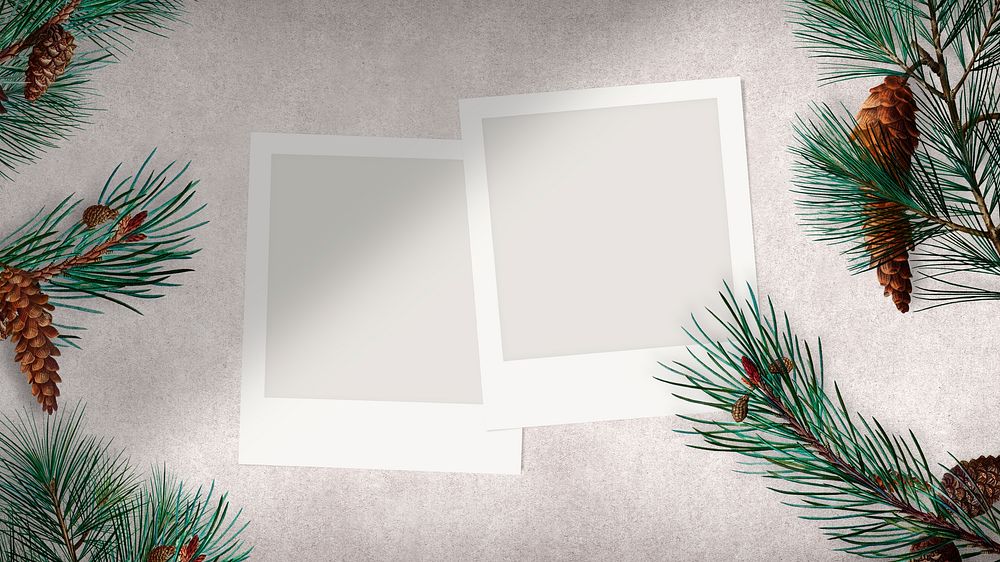 Festive blank Christmas films design background
