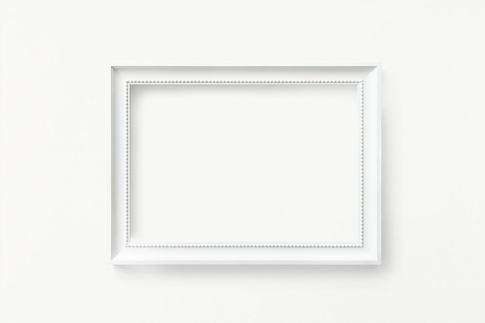 Minimal blank frame mockup design