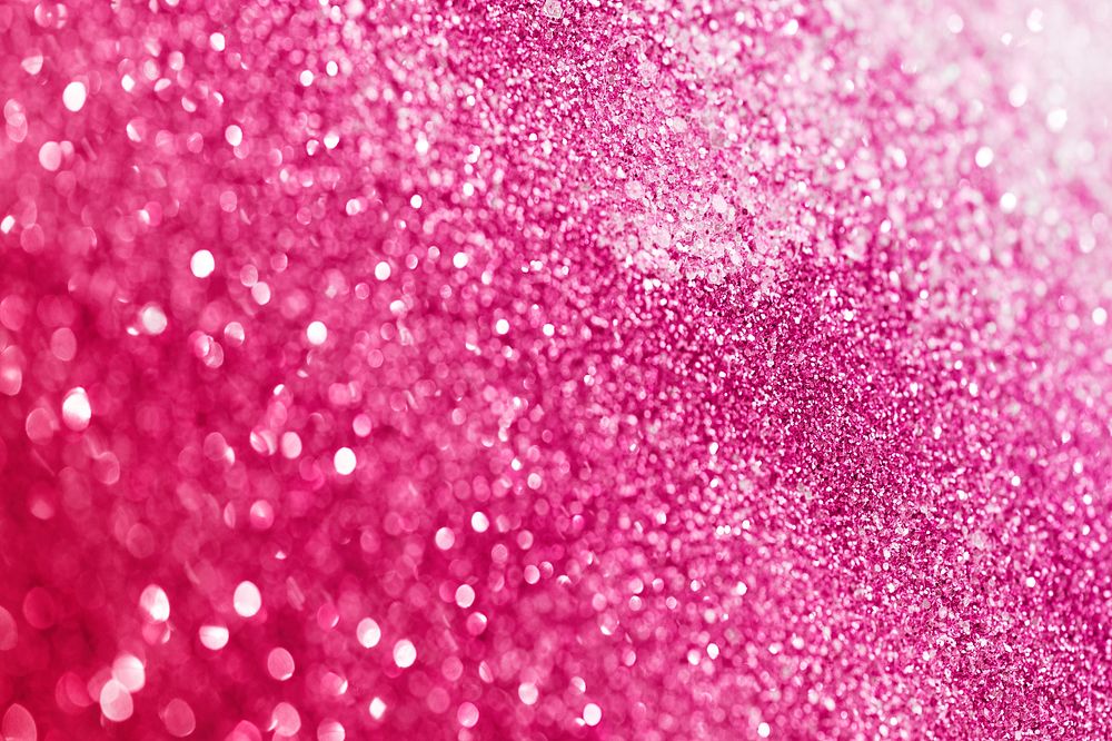Magenta pink glitter gradient background 