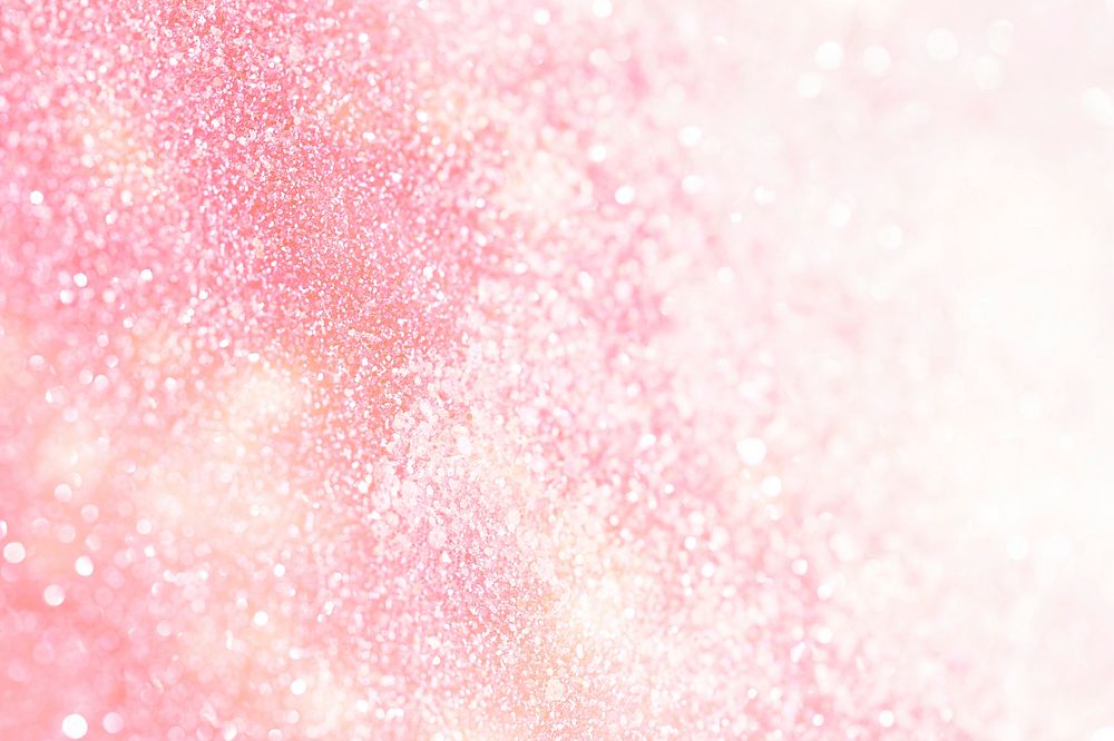 Light pink glitter gradient background 