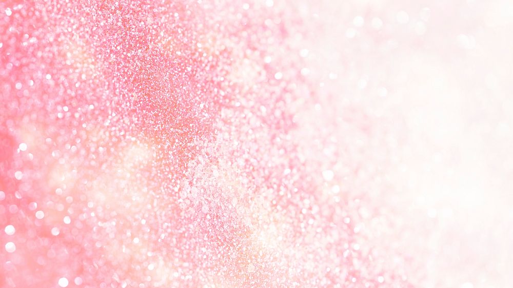 Light pink glitter gradient background