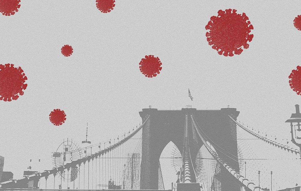 The Brooklyn Bridge during coronavirus pandemic