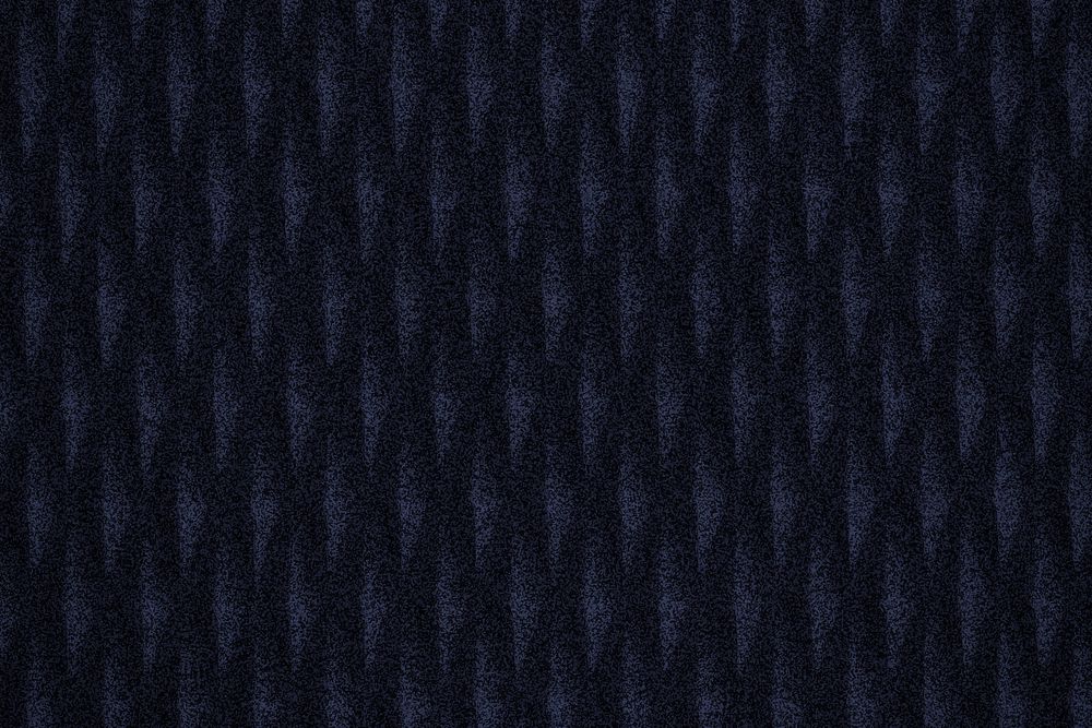 Dark blue patterned fabric textured background