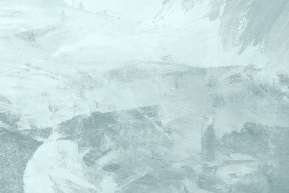 Pale blue paintbrush stroke textured background