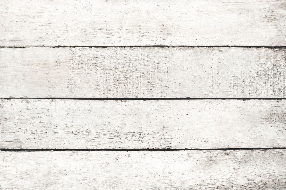 Rustic white wooden textured flooring background