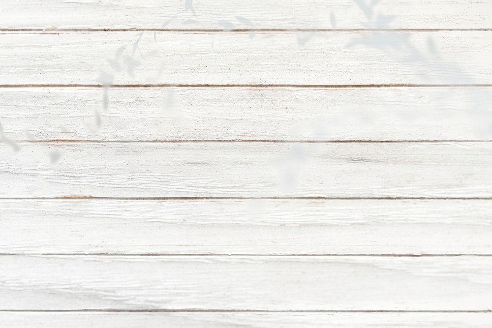 White wooden plank textured background