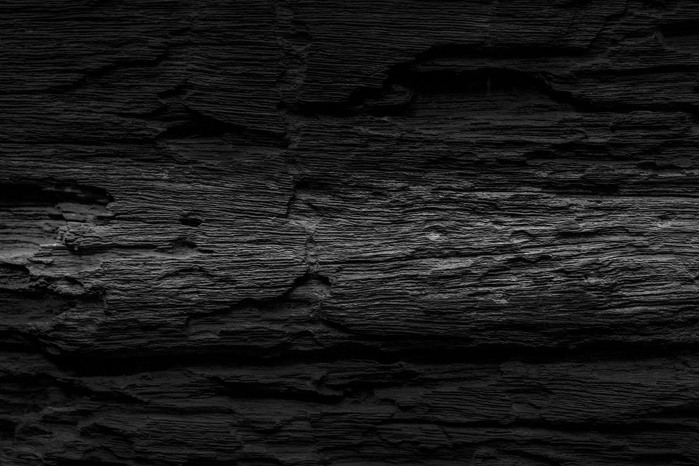 Black wooden plank textured background