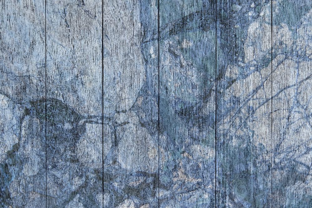 Blue wooden floor textured backdrop