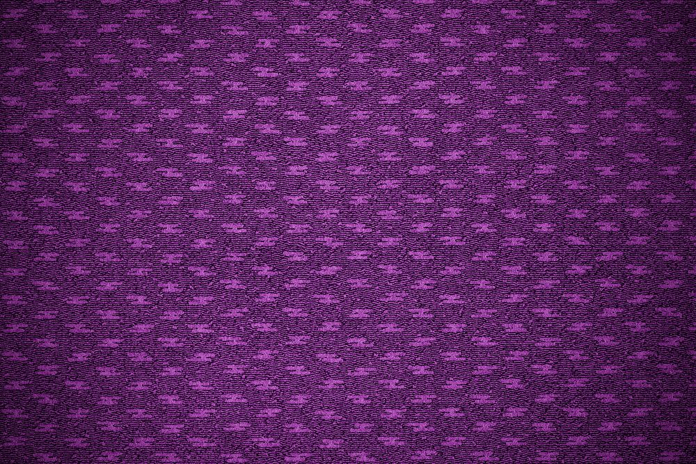 Purple patterned fabric textured background