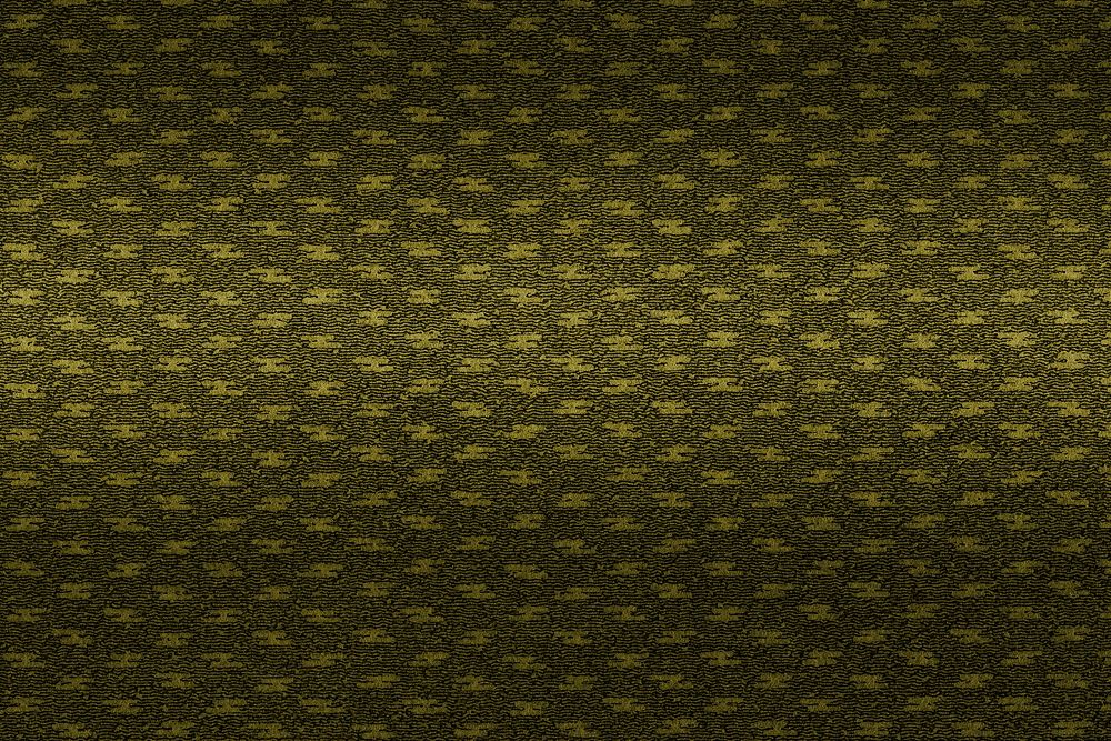 Dark yellow patterned fabric textured background