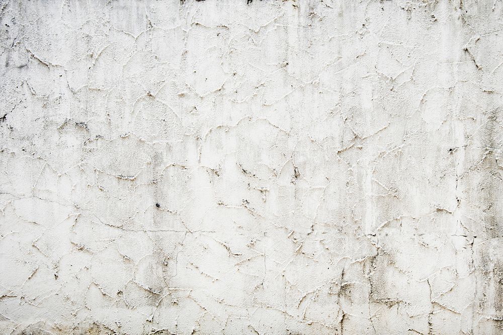 Rustic grunge white concrete textured background