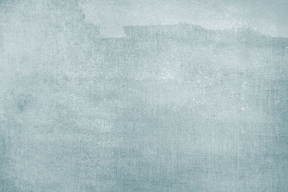Faded blue color on a canvas textured background
