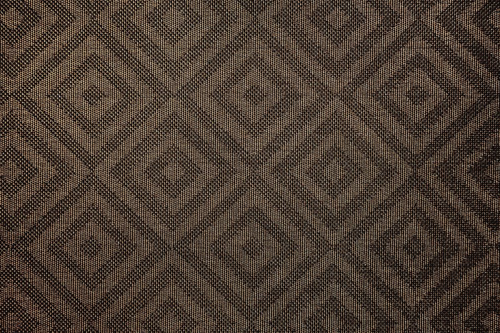 Brown square pattern fabric textured background