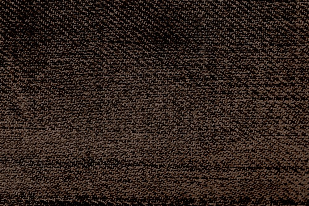 Dark brown fabric textured background
