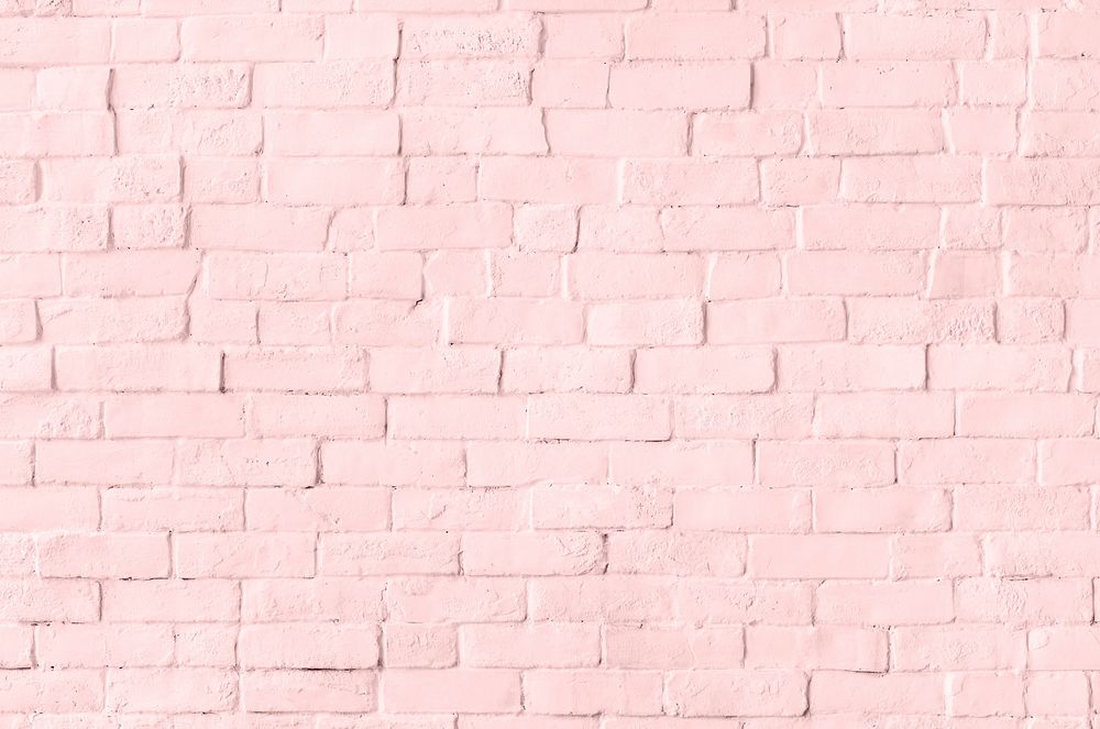 Pastel Pink Brick Wall Textured Premium Photo Rawpixel