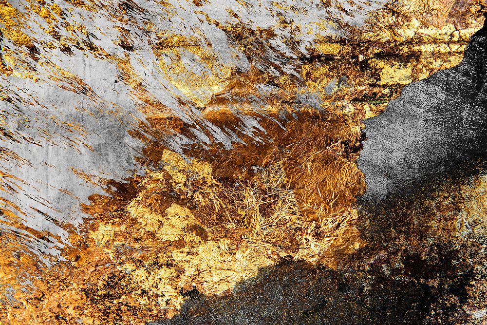 Gold on a grunge background